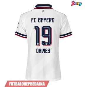 Lacne Ženy Futbalové dres Bayern Munich Alphonso Davies #19 2026-27 Krátky Rukáv - Preč